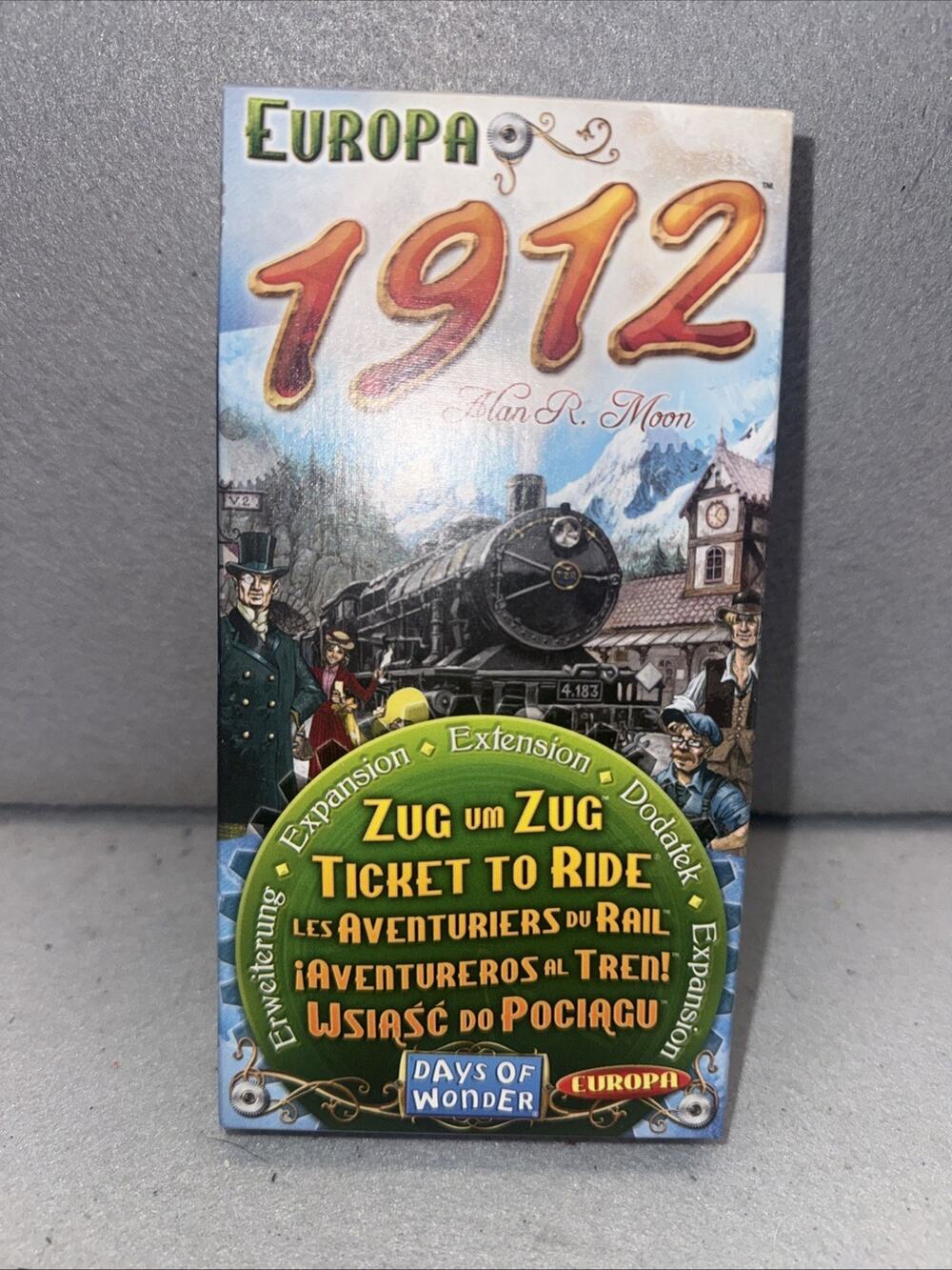 Ticket To Ride Europe Europa 1912 Expansion Days Of Wonder New Open Box